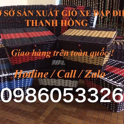 Cơ sở sản xuất giỏ xe đạp điện Thanh Hồng