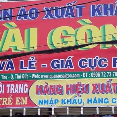 QUẦN ÁO SỈ SÀI GÒN