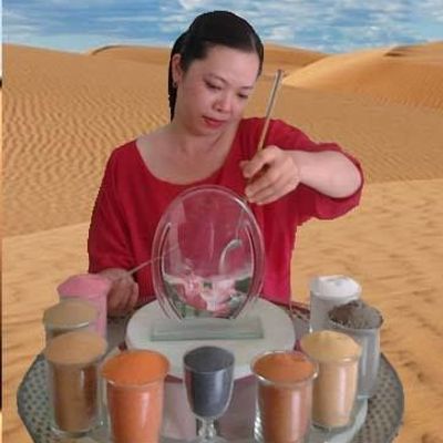 Tranh cát Phương Vy