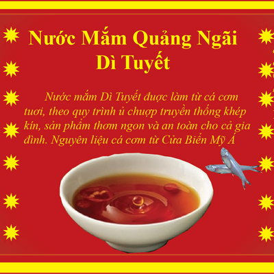 Nước mắm Dì tuyết nhà làm-quảng ngãi