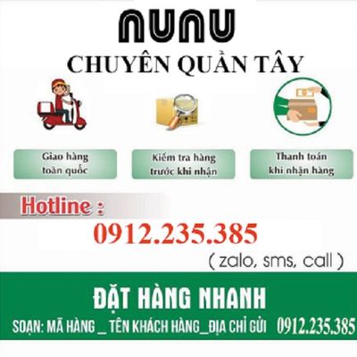 Quần tây nam