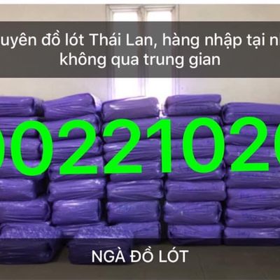 Kho sỉ đồ lót thái lan nhập tận gốc