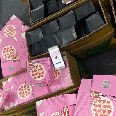 PHÂN PHỐI SỈ LẺ KẸO CHOCOLATE GIẢM CÂN ĐAN MẠCH 