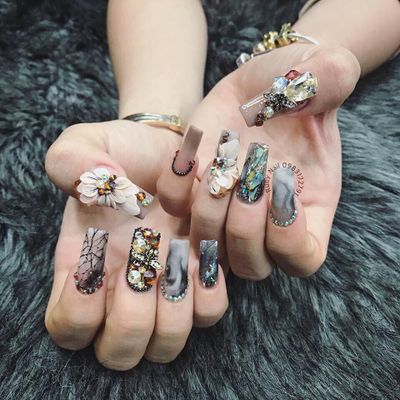 Phụ Kiện Nail Mi Thùy Moon