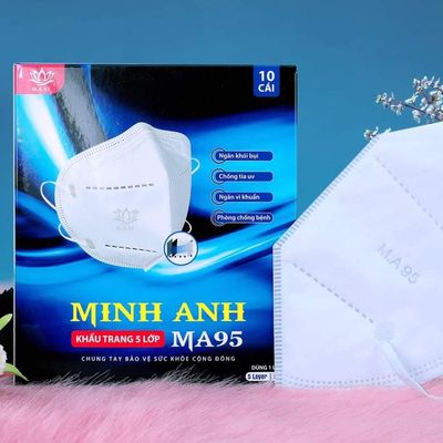 Xưởng sản xuất Khẩu trang N95 thương hiệu, Minh Anh MA95, KF94 thương hiệu Green Mask, khẩu trang y tế.