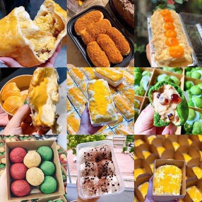 Bếp bánh đậu nga 
