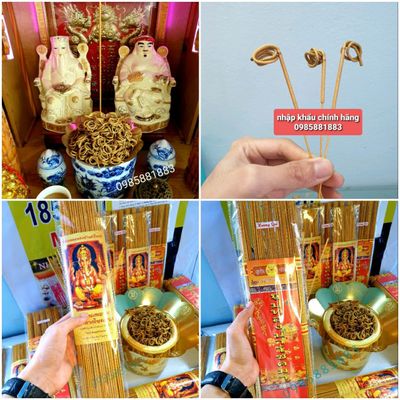 Sỉ nhang thái Thần Tài