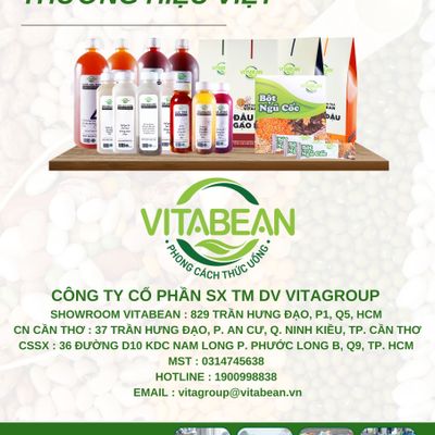 Vitabean Nước Uống Sữa - Hạt - Trà Hoa - Ngũ Cốc