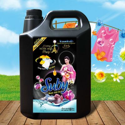 Nước giặt xả Suby