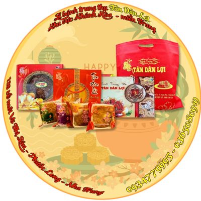 Sỉ Bánh Trung Thu Tân Dân Lợi Khánh Hòa - Miền Trung