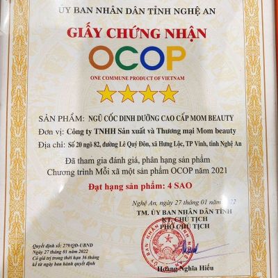 Ngũ cốc Mombeauty Nghệ An