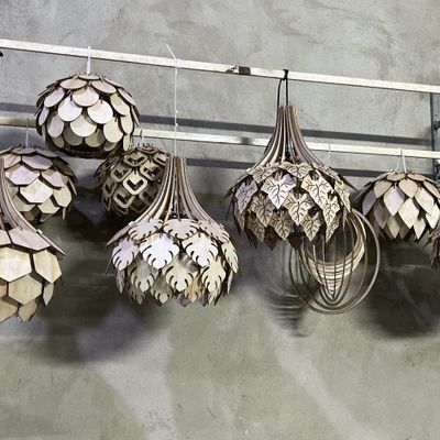 Đèn Gỗ Decor