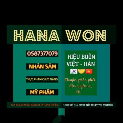 TỔNG BUÔN NỘI ĐỊA HÀN. - HANA WON