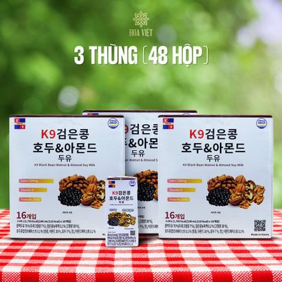 SỮA HẠT ÓC CHÓ, HẠNH NHÂN, ĐẬU NÀNH ĐEN