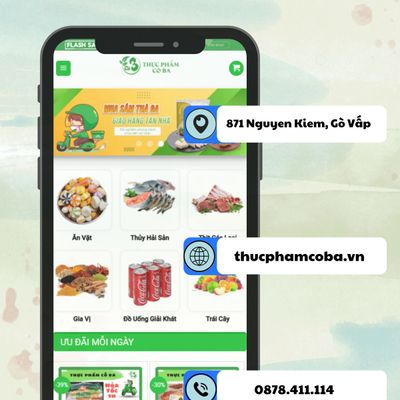 Thực Phẩm Cô Ba - Sales