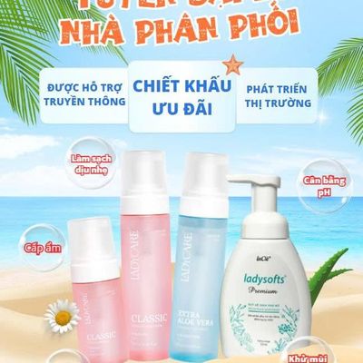 Sỉ Bọt Vệ Sinh Ladycare & Ladysofts (DDVS DẠNG BỌT)