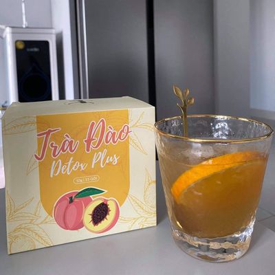 Trà Đào Detox Plus