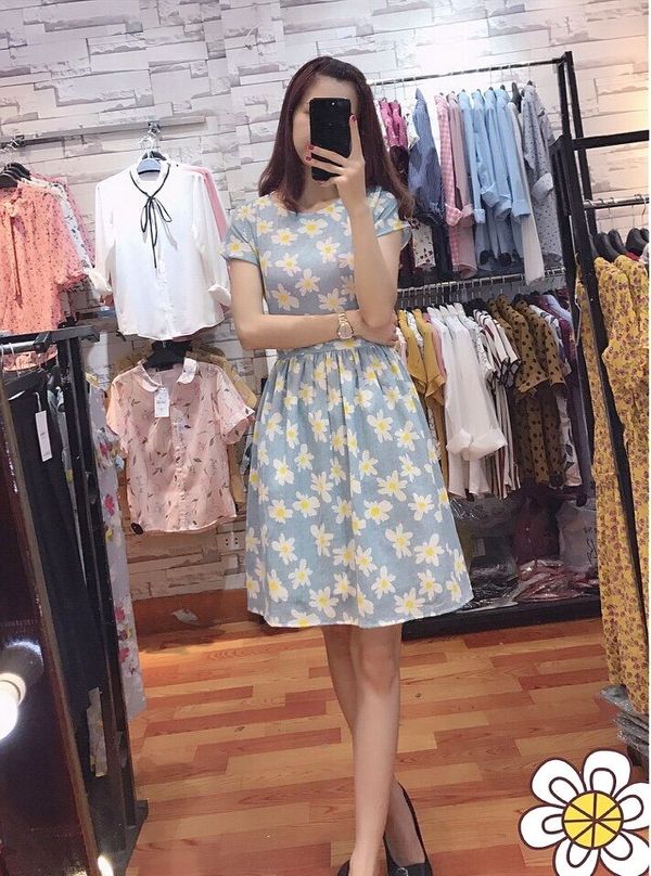 Váy bé gái, Váy babydoll hoa nhí cánh tiên, Đầm maxi chất đũi dáng xòe cực  xinh cho bé gái từ 8 đến 20 kg, DUCK KIDS - Mỹ Phẩm Khác | TheFaceHolic.com