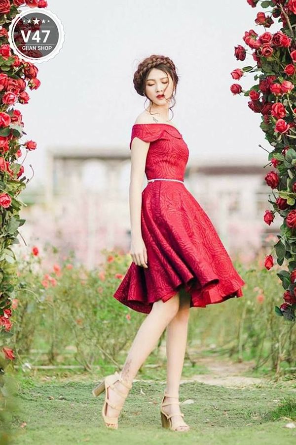 Váy / Đầm Maxi Hoa Vàng Cổ Vuông Bèo Nhún Nhẹ Nhàng Siêu Xinh _ Thời Trang  Công Sở Rosy Belle | Shopee Việt Nam