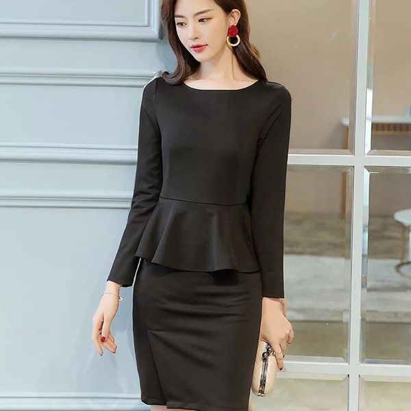 Váy liền Peplum cho nàng công sở che khuyết điểm béo bụng – Xu hướng thời  trang nữ hot nhất