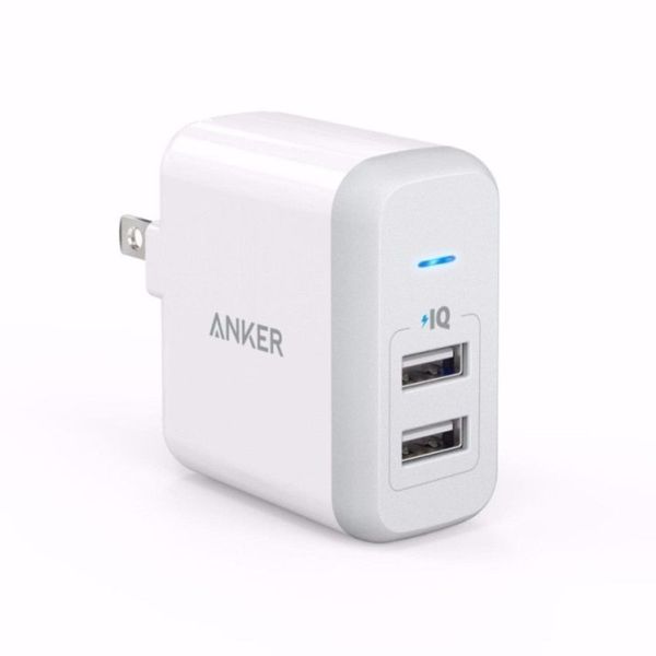 Sạc Anker 2 cổng PowerPort 24W 2-Port iPhone Charger Trắng - White Nokia  giá sỉ, giá bán buôn - Thị Trường Sỉ