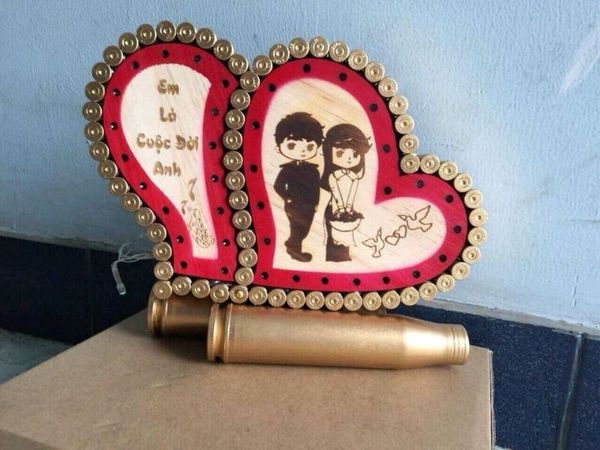 Ghim trên Mô hình bằng vỏ đạn #47 Ghim trên Mô hình bằng vỏ đạn