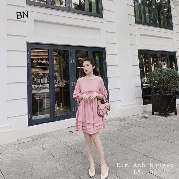 Đầm đi tiệc vải xô lông dáng suông đẹp như hình váy tiểu thư cổ tròn thời  trang Hàn Quốc đầm bánh bèo | Lazada.vn