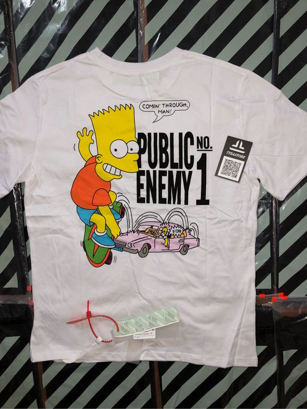 Off white outlet simpsons public enemy