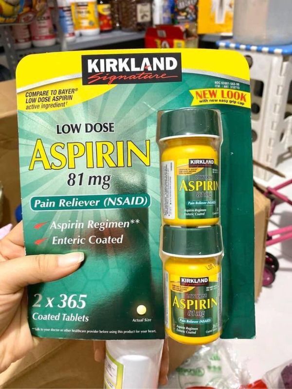 Thuốc Aspirin 81mg USA có tác dụng phòng ngừa nhồi máu cơ tim và não như thế nào?

