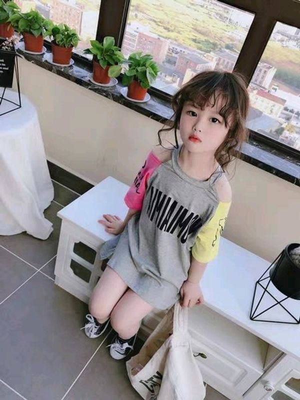 Váy bé gái Mimykid in 3D hoạt hình dễ thương đáng yêu đầm suông cho bé quần  áo trẻ em co giãn xinh xắn từ 8-28kg - Tìm Voucher