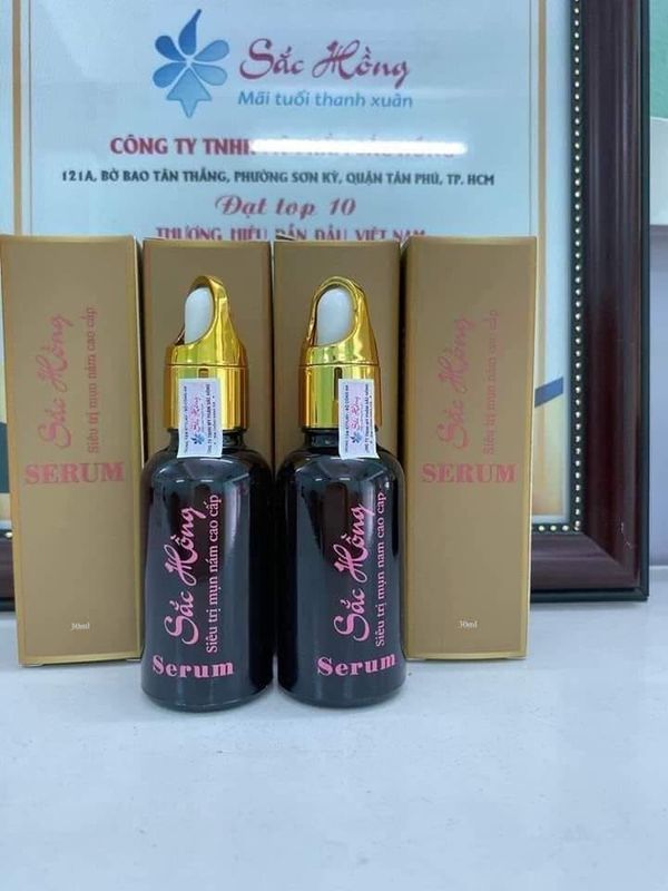 Sử dụng serum trị mụn sắc hồng có tác dụng làm sạch mụn như thế nào?
