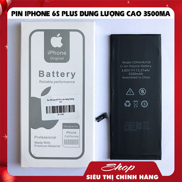 Pin iPhone 6G Dung Lượng Cao 2280mah Cấp Độ 1