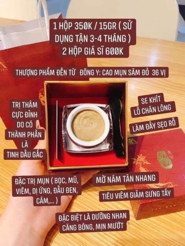 Mua kem trị mụn ở đâu?