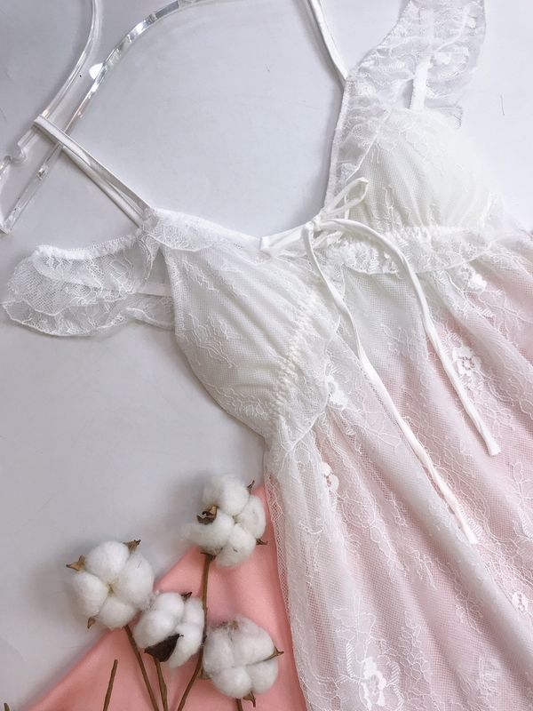 Váy ngủ CoreleV thun lạnh mềm mịn có mút đệm ngực – EVACHARM