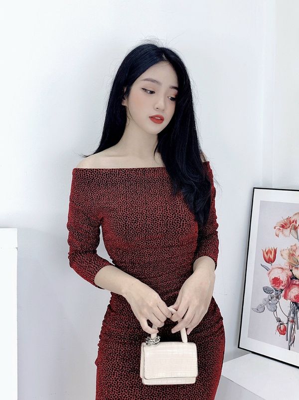 Mua Váy Nhũ Bling Bling Tay Ngắn Đầm Vạt Chéo 2 Lớp Hàng Quảng Châu Chất  Mềm Mát  VLT10 SẴN   Tiki