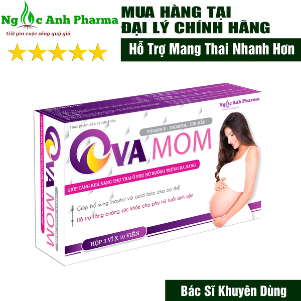 Ova Mom có tác dụng tạo điều kiện tốt nhất cho niêm mạc tử cung như thế nào?
