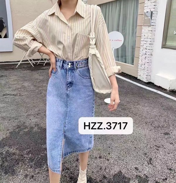 Chân váy bò mặc với áo gì? 20+ Outfit cực cuốn hút cho nàng