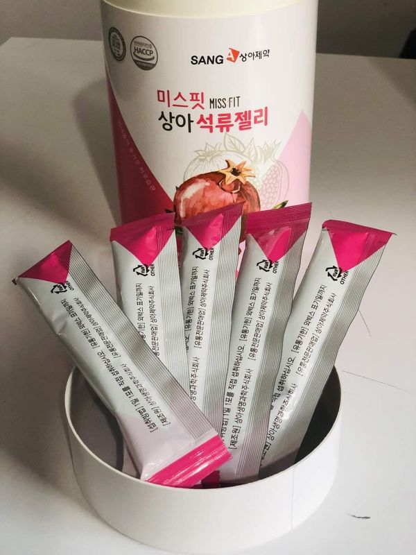 Thạch lựu Collagen SangA Miss Fit Hàn hộp 30 gói