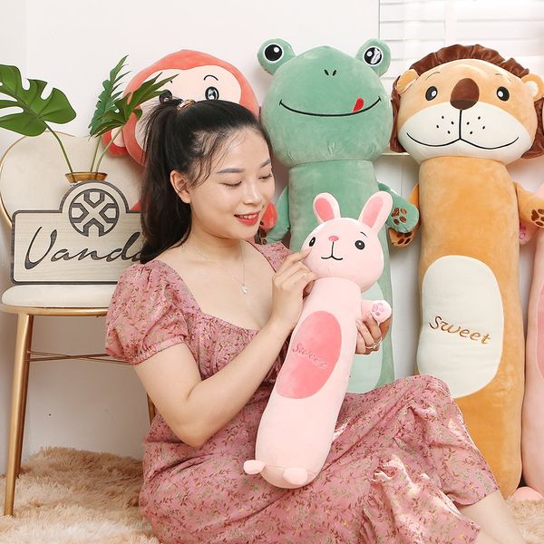 Gối Ôm Hình Thú Gối Tựa Lưng Ếch Thỏ Khỉ Cho Bé Siêu Mịn Co Dãn 4 Chiều Cực  Êm Siêu Đáng Yêu 50Cm - 95 Cm Giá Sỉ, Giá Bán Buôn -