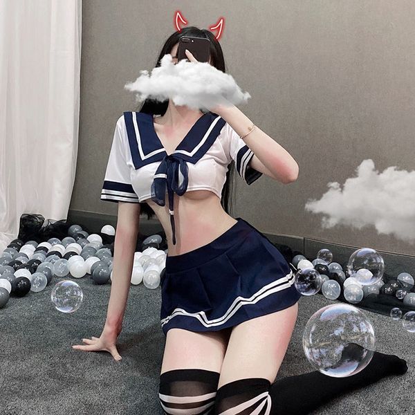 Cosplay nữ sinh cosplay học sinh 2 phiên bản màu  Mã C296  Niska  Lingerie