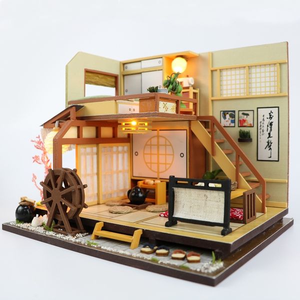 Đồ Chơi Mô Hình Lắp Ráp Trang Trí 3D Ngôi Nhà Phong Cách Nhật Bản M034 Có  Đèn Giá Sỉ, Giá Bán Buôn - Thị Trường Sỉ