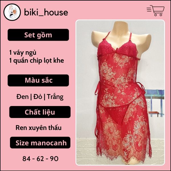 Váy Ngủ Cho Nữ Siêu Gợi Tình Nóng Bỏng TT02
