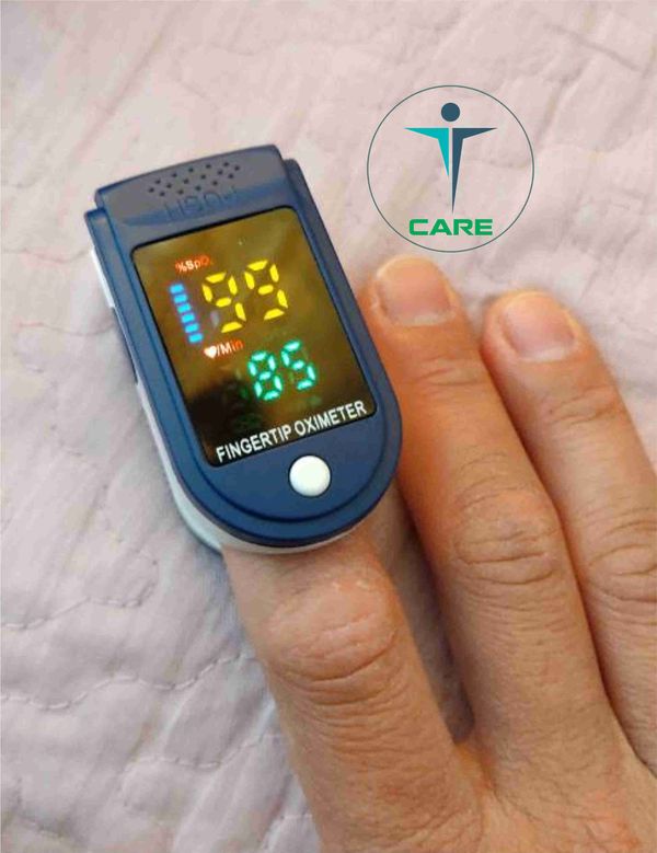 oxy trong máu Pulse Oximeter LK87 ...