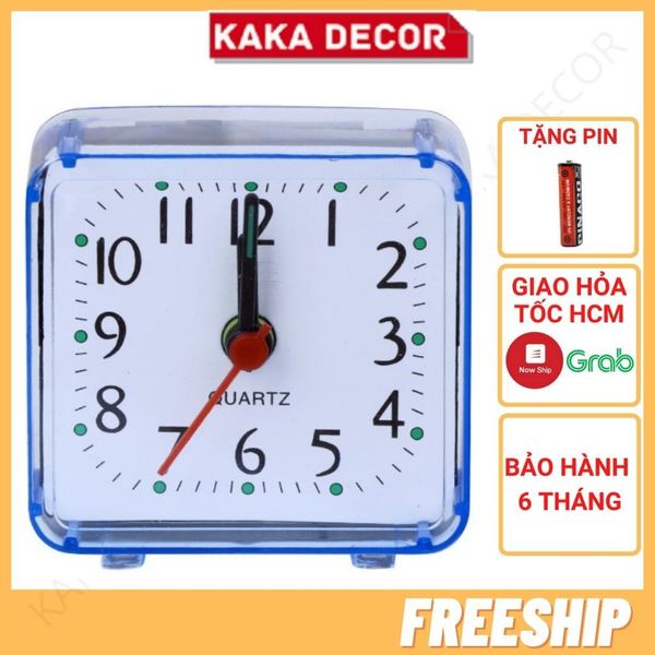 Đồng Hồ Báo Thức Mini, Đồng Hồ Để Bàn Đẹp Cute Giá Rẻ Kaka Decor - Tặng Pin  Giá Sỉ, Giá Bán Buôn - Thị Trường Sỉ