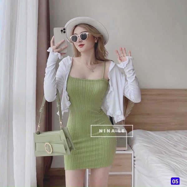 Set đầm body kèm áo khoác Giá 129k - Lan Anh Shop Cần Thơ | Facebook