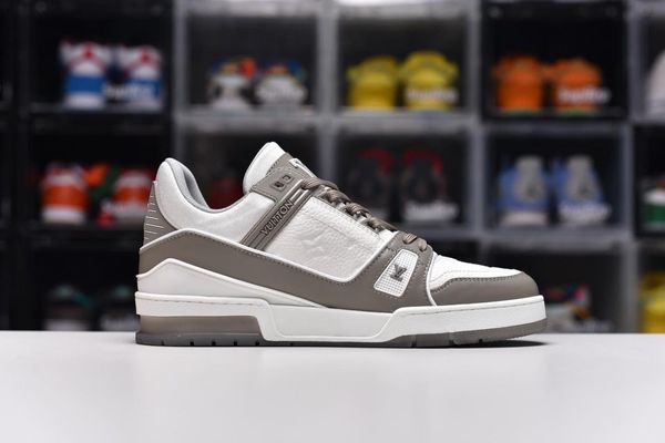 Giày nam Louis Vuitton màu đen phối trắng LV Trainer Sneaker GNLV52 siêu  cấp like auth 99  HOANG NGUYEN STORE