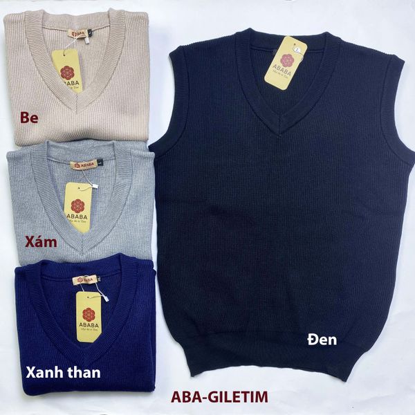 Áo Len Gile Nam Cổ Tim, Dày Dặn, Kiểu Dáng Hàn Quốc, Chất Đẹp, Có Size To,  Giletim -Hà Đinh Giá Sỉ, Giá Bán Buôn - Thị Trường Sỉ