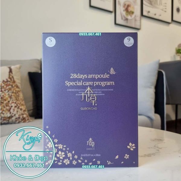 Tế Bào Gốc Guboncho 28 Days Ampoule Special Care Program