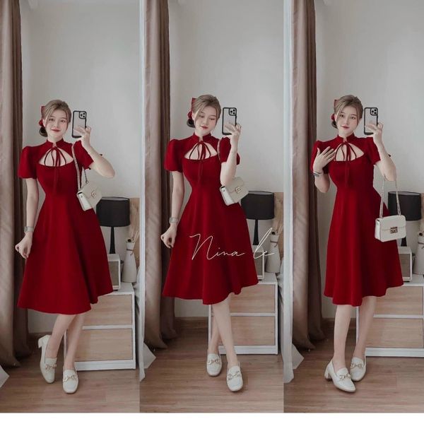 váy tết giá tốt Tháng 8 2023 ĐầmVáy  Mua ngay Thời Trang Nữ  Shopee  Việt Nam