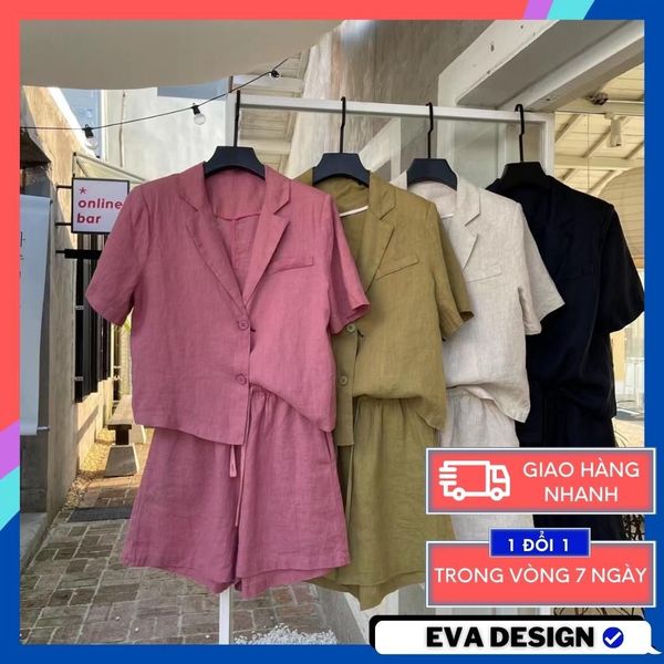 HCM]Áo vest nữ cao cấp kèm quần ngắn và áo hai dây xịn sò set vest ba món |  Lazada.vn